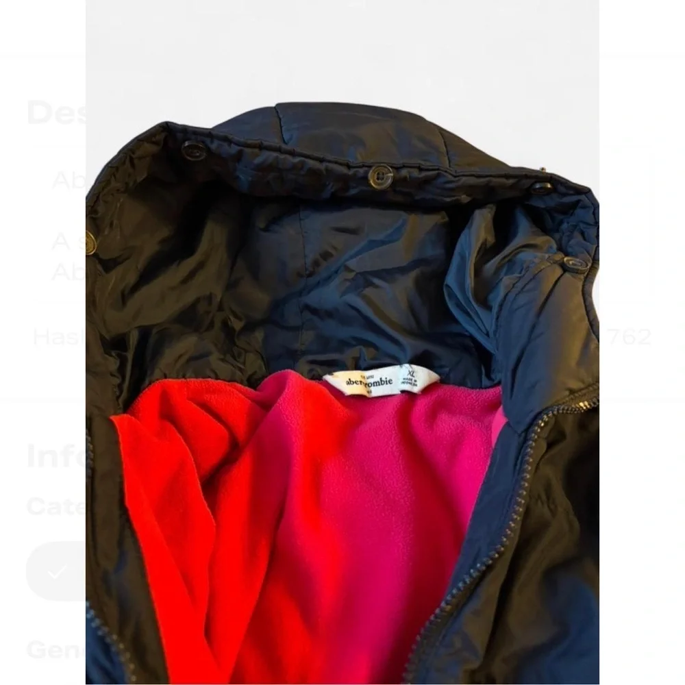 Abercrombie Kids XL Puffer Jacket